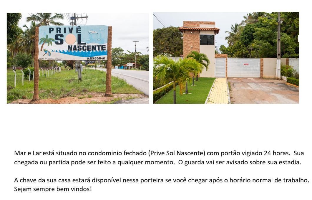 Ferienwohnung Mar E Lar Maragogi Exterior foto